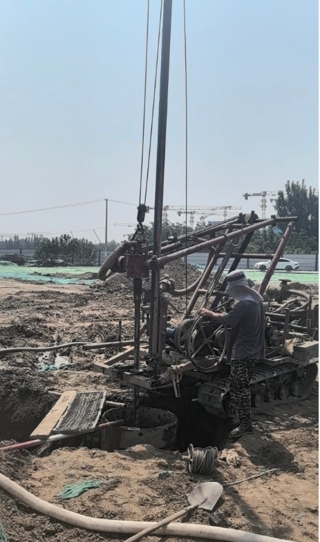 石家庄桥东区工地打井